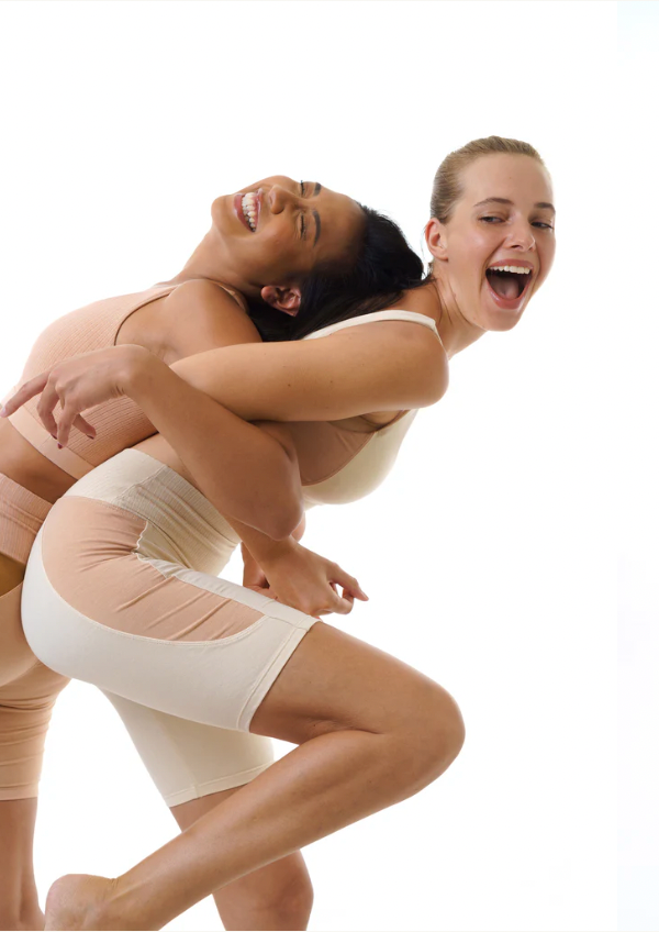 Luna Shorts - Two Tone Shorts