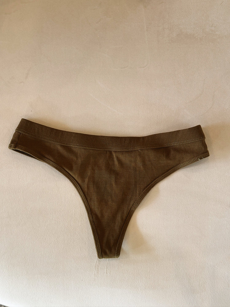 Mid Rise Thong