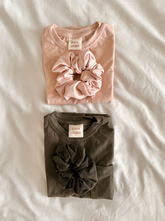 Washed Linen Scrunchie