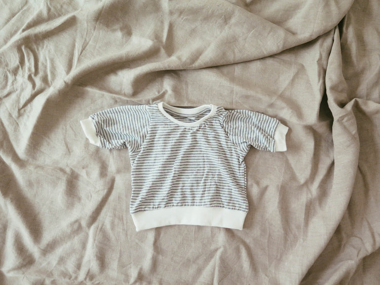 Striped Top \ White Trim